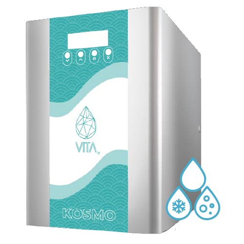 Depuratore osmosi inversa sottolavello Kosmo con acqua liscia fredda e frizzante