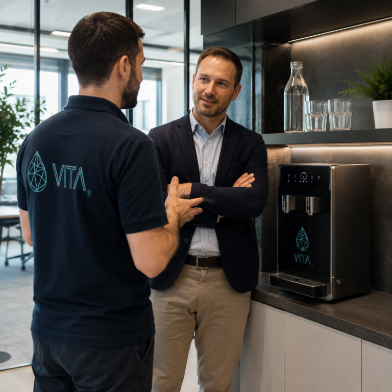 Consulenza professionale Vita Depuratori per aziende e uffici con soluzioni acqua ed erogatori professionali a Torino